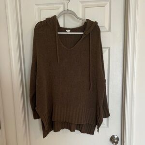 Aerie Boho Knit Oversized Sweater